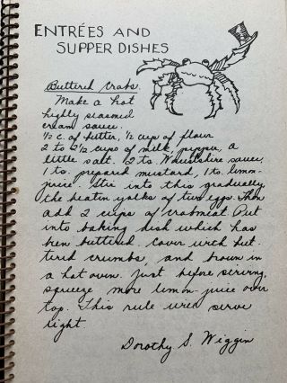 Vintage Annisquam Village Cookbook Gloucester Ma 1945 Paperback 3