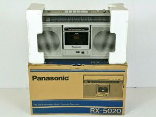 Panasonic Rx - 5020 Vintage Stereo Cassette Boombox Japan 80 
