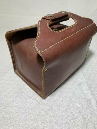 Vintage Abercrombie & Fitch Co.  Leather Shotgun Shell Carrier