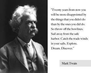 Mark Twain Quote 8x10 Fine Art Print Photo Picture Old Art Artwork Poster Vtg