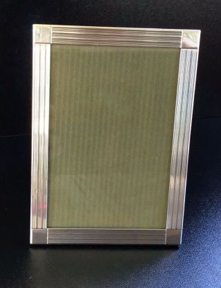 Tiffany & Co.  Vintage Sterling Silver Picture Photo Frame,  3 X 4.  5 Or 3 X 5