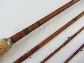 Vintage Bamboo Fly Rod 9 ' 3/2 6
