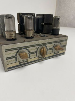 Vintage Thordarson T - 30W08 A Tube Power Amplifier For Restoration 6V6 6SJ7 PA 2
