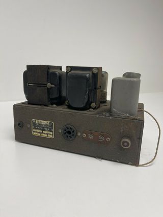 Vintage Thordarson T - 30W08 A Tube Power Amplifier For Restoration 6V6 6SJ7 PA 6