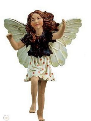 Retired Cicely Mary Barker Blackthorn 67826 Flower Figurine Fairy Ornament
