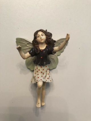 RETIRED Cicely Mary Barker BLACKTHORN 67826 Flower Figurine Fairy Ornament 2