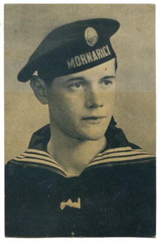 Croatia Ndh Ww2 Ustasha Navy Kriegsmarine Big Photo Format: 20,  5x13cm