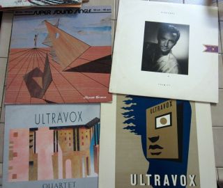 Four Ultravox Vinyl Lp 