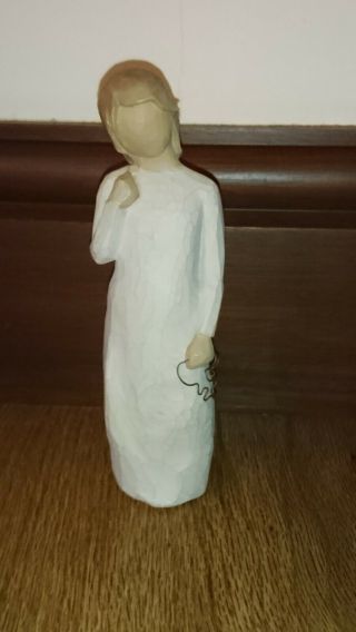 Rare & Retired Willow Tree " Remember " Figurine By Susan Lordi 20o5 Perfect