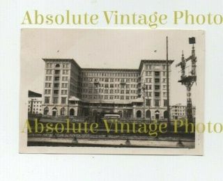 Old Hongkong Photograph The Peninsula Hotel Hong Kong Vintage C.  1930