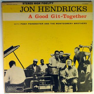 Jon Hendricks - A Good Git - Together - World Pacific Dg Stereo Lp