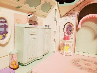 Vintage 1990s Mattel Barbie Victorian Dream House Dollhouse Foldable 6