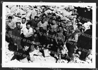 Ww2 Crete - S.  O.  E.  & Cretan Partisans 1944/45 - I.  W.  M.  Photo 18 By 12.  5cm