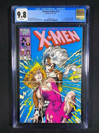 Uncanny X - Men 214 Cgc 9.  8 (1987) - Dazzler Joins The X - Men