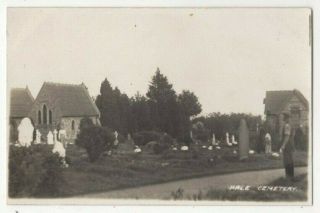 Hale Cemetery Farnham Surrey Vintage Rp Postcard 316c