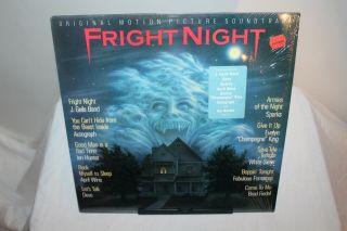 Fright Night Motion Picture Soundtrack Vinyl Record Shrink 1985 Private