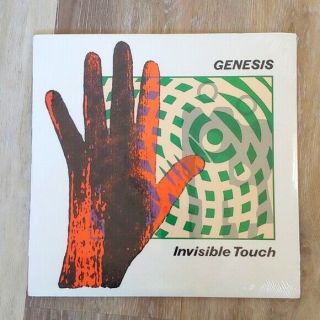1986 Genesis Invisible Touch Phil Collins Vinyl Lp