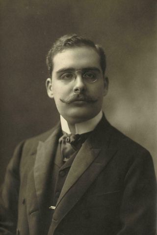 C.  1920s JosÉ De La Riva - AgÜero Y Osma Peruvian Fascist Prime Minister Photograph