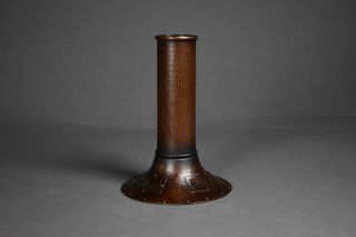 Roycroft / Stickley Design Luke Marshall Hammered Copper Vase