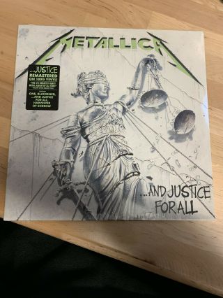 Metallica ‎–.  And Justice For All 2lp Vinyl
