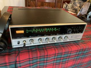 Vintage Sansui Solid State 800,  Stereo Amplifier Receiver,  Vg,  Sound