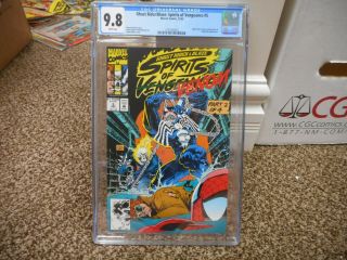 Spirits Of Vengeance 5 Cgc 9.  8 Marvel 1992 Ghost Rider Venom Spiderman Nm W