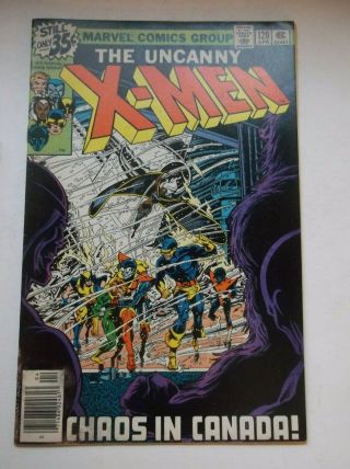 Marvel: The Uncanny X - Men 120,  1st Alpha Flight Cameo,  Byrne 