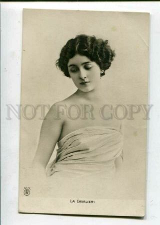3129844 Cavalieri Italian Opera Singer Soprano Vintage Photo