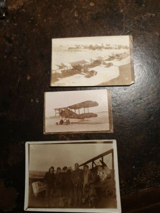 Ww1 Raf Photos,  Sopwith Camel And Sopwith Dolphin,  With Pilots