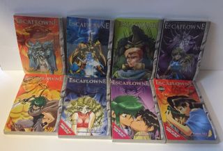 The Vision Of Escaflowne Vol.  1 - 8,  Tokyopop,  Manga.  English.  (7 1 Open