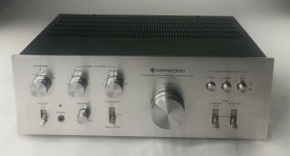 Vintage Kenwood Ka - 3500 Stereo Integrated Amplifier In