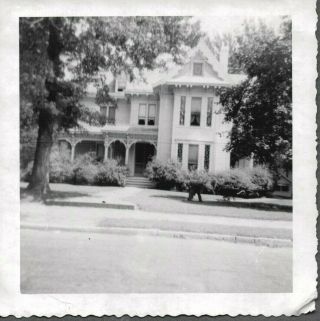 Vintage Photograph 1949 President Truman House Independence Missouri Old Photo
