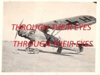 Dvd Scans Ww2 Raf Photo Album N.  Africa 73 Sqd Hurricane Luftwaffe Wrecks Me109