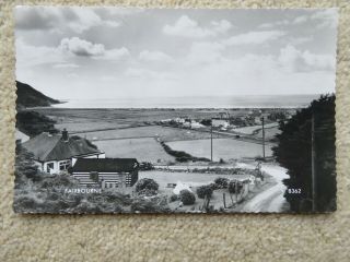 Vintage 1965 Fairbourne Real Photo Postcard