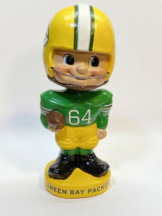 Vintage Green Bay Packers Nodder " Toes - Up " Type 4 Custom