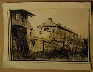 Ww2 Press Photo Air Raid Shelter And Bomb Damage North West Town