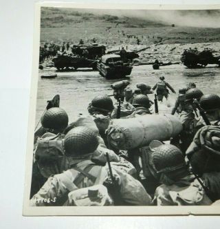 WW2 June 7,  1944 D - Day Official War Department Signal Corps Photo, 2
