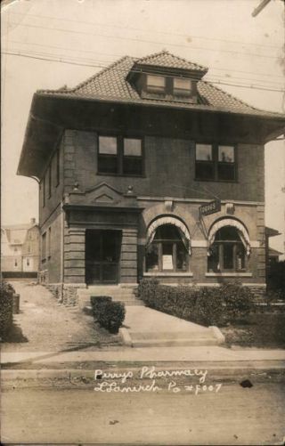 1914 Rppc Llanerch,  Pa Perry 
