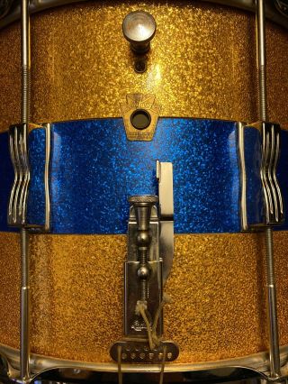 Vintage 60 ' s Ludwig Marching Snare Drum 1960 ' s 14 
