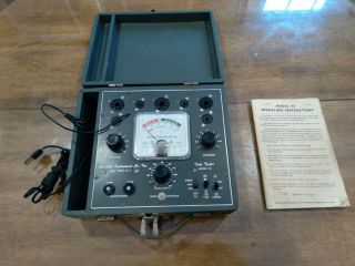 Vintage Accurate Instrument Vacuum Tube Tester - Model 151 From 1965