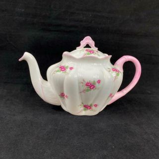 Vintage Shelley Rose Spray (same As Bridal Rose?) Dainty Teapot 13545