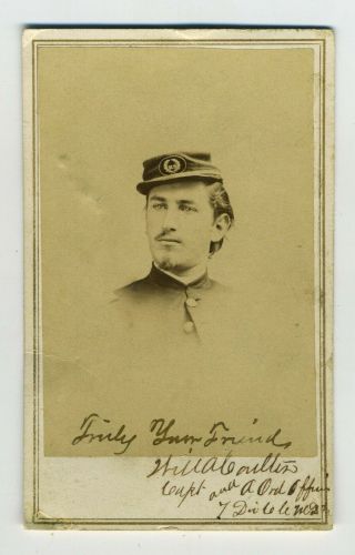 Cdv - Civil War – Identified Union Captain