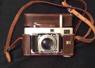 Rare Vintage 1952 Near Voigtlander Vitessa A2 Type 125 35mm Camera W/case