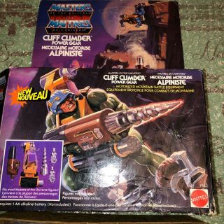 Masters Of The Universe Motu Vintage Cliff Climber Boxed Complete Very Good With