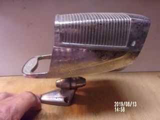 Vintage 1940’s Chris - Craft Era Speed Boat Spot Light With Rear View Mirror