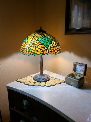 Antique Unique Lamp Company Handel Tiffany Studios Duffner Era