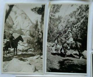 28 1926 RARE PHOTOS.  VON STROHEIM MOVIE LOCATION,  CABIN,  CAMP,  BIG PINE CALIFORNIA 5