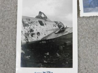 WW 2 GI PHOTOS OF DOWNED GERMAN FW 190 4