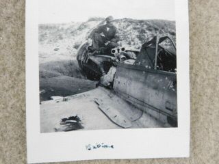 WW 2 GI PHOTOS OF DOWNED GERMAN FW 190 5