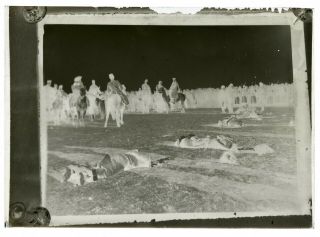 1900s Historic China Boxer Rebels Executions Beheaded Glass Photo Negative - BB 3
